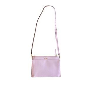 Kate Spade pink leather crossbody bag